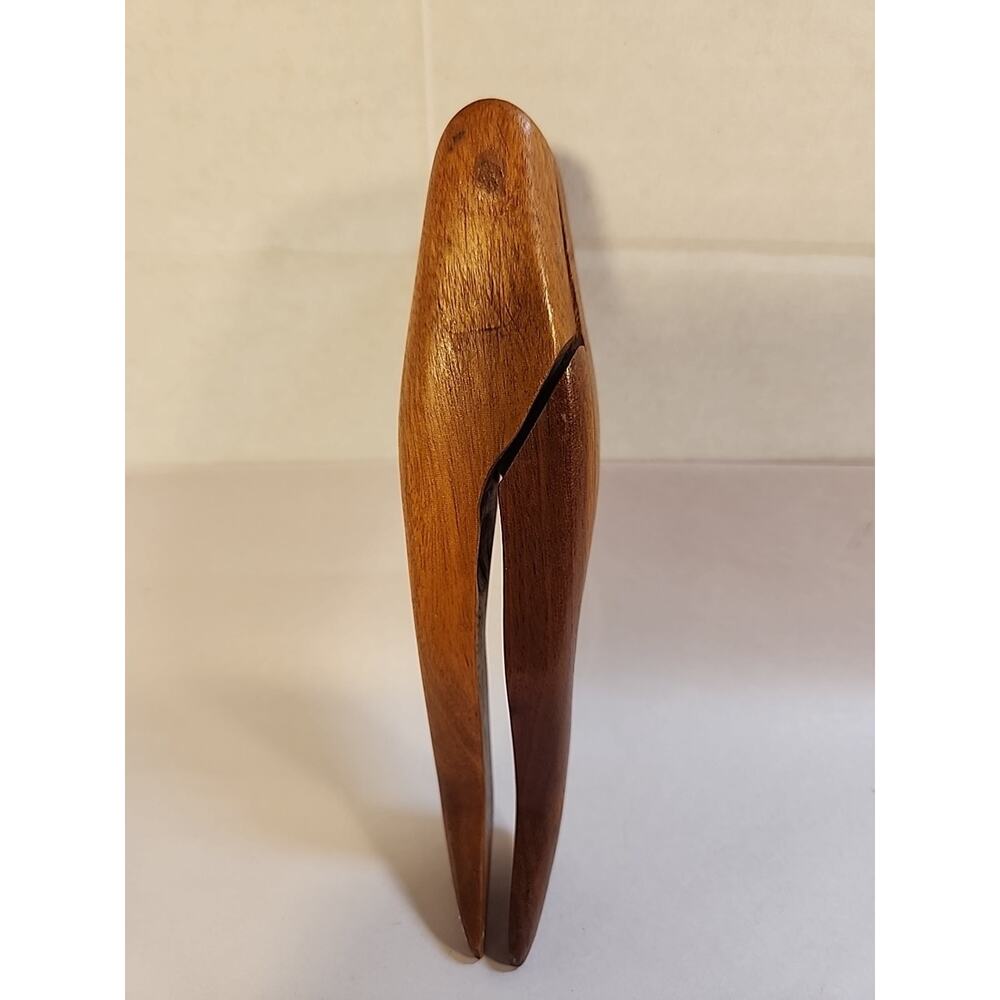 Vintage Novelty Wooden Women's Legs Naughty Nutcracker 6.5"
